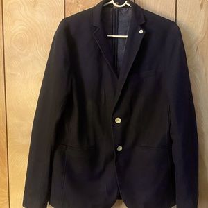 Zara mens Blazer (S) Navy Blue